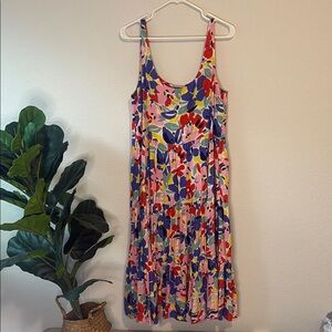 Mister Zimi size 8 Winifred midi dress in Hawaii print